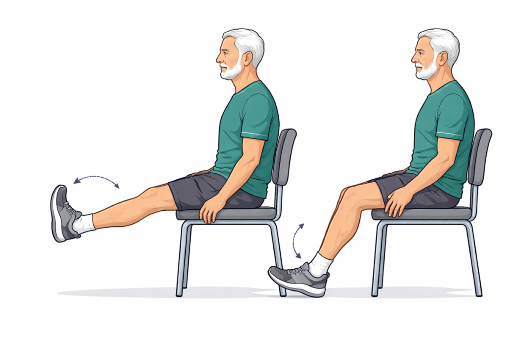 Seated Foot Flexes and Points