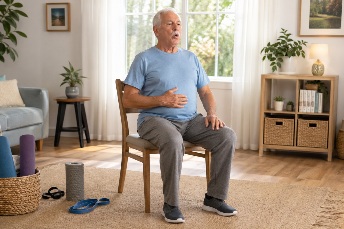 Breathing Exercise for Instant Energy: A Gentle Technique for Seniors