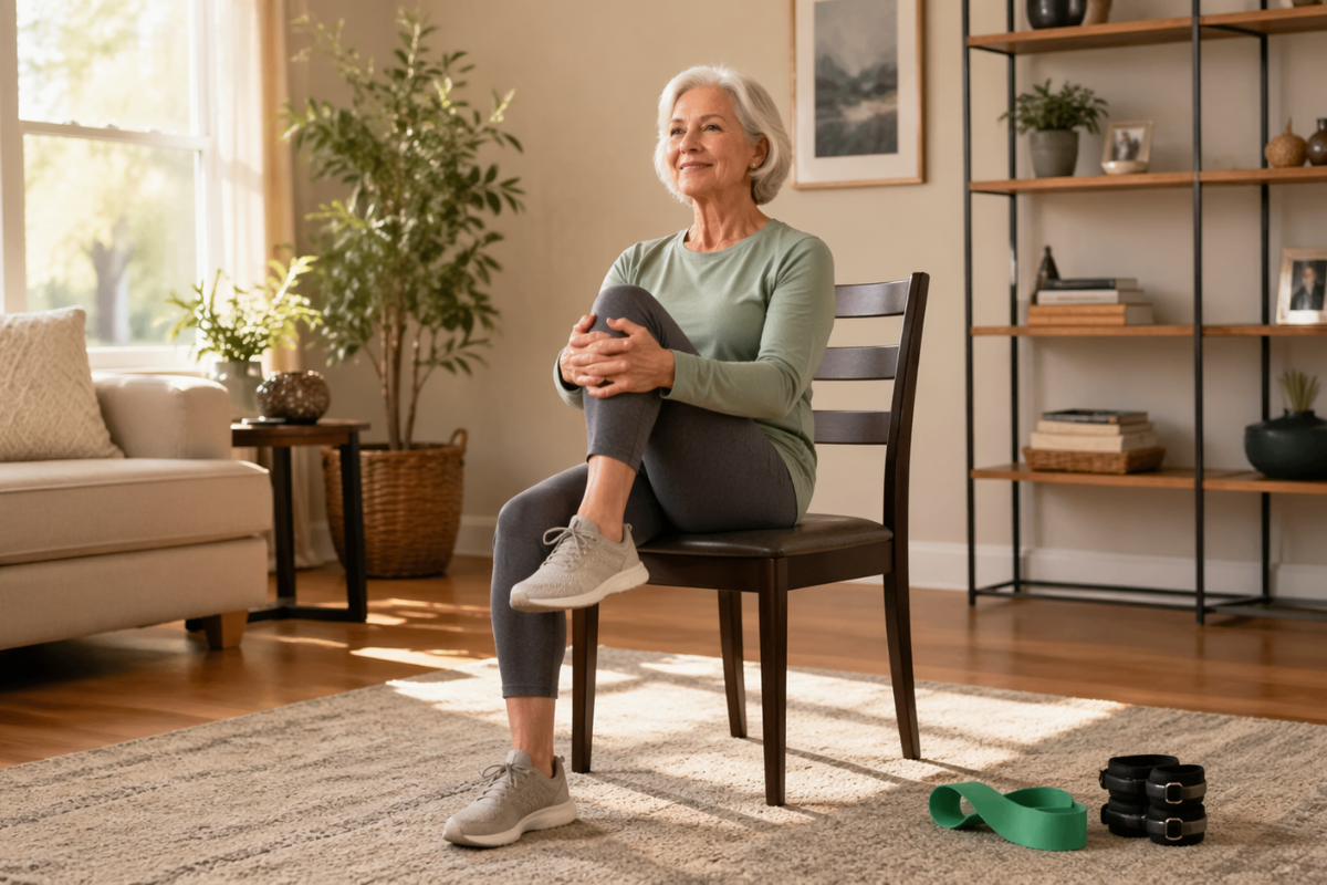Gentle Knee Mobility Exercises for Seniors: Loosen Tight Knees in 10 Minutes