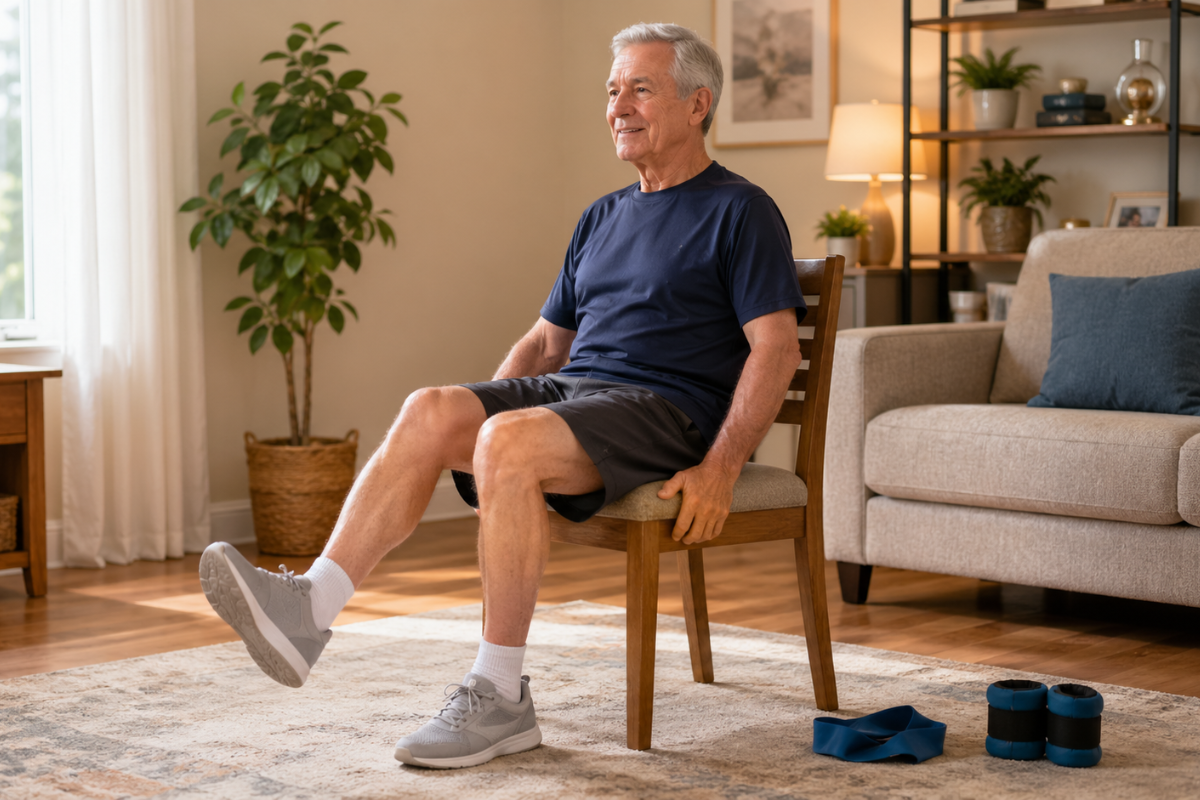 Gentle Morning Stretches for Seniors (5–10 Minutes, No Floor)