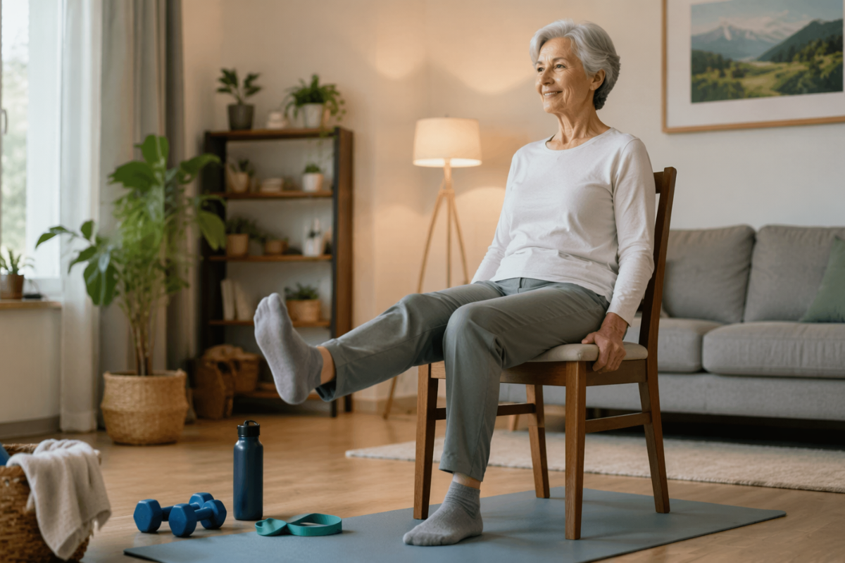 Seated Leg Exercises for Seniors: 12 Simple Moves to Build Strength and Mobility