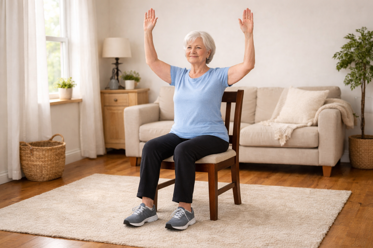 Seated Shoulder Exercises for Seniors: The Best Low-Impact Routine for Stronger Shoulders