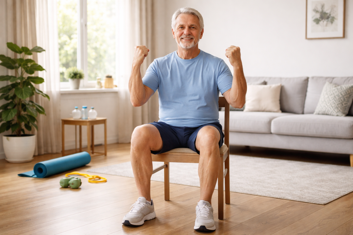 Seated Strength Training for Seniors: The Best Low-Impact Workout for Stronger Legs and Arms