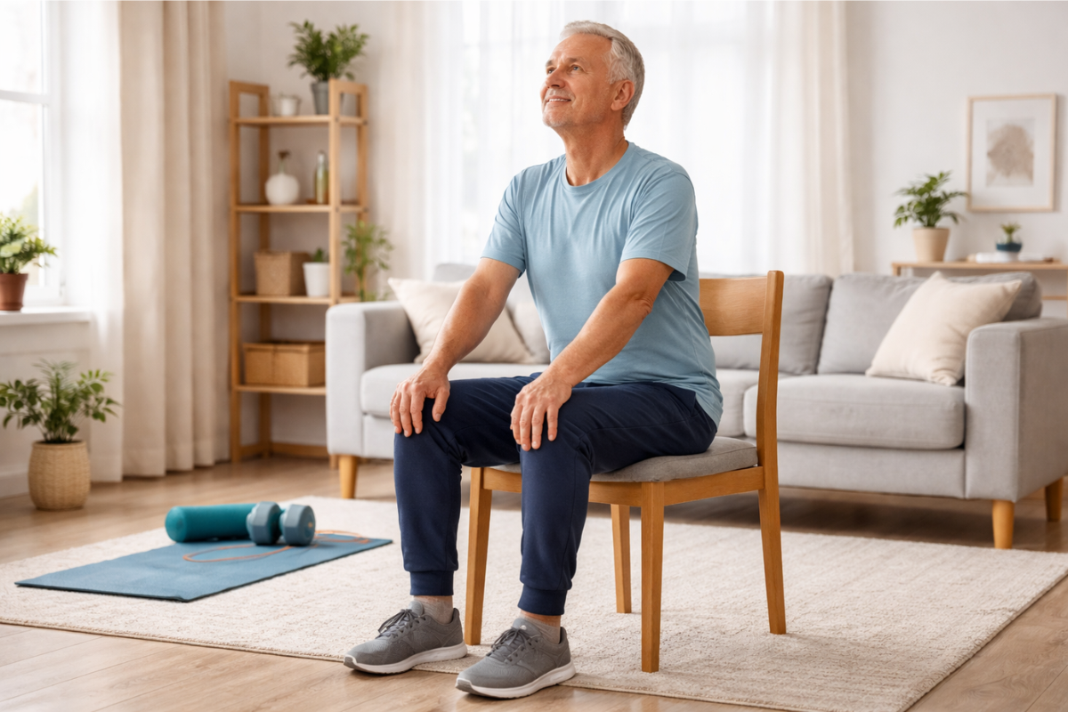 Sitting Exercises for Seniors: Improve Strength, Balance, and Mobility