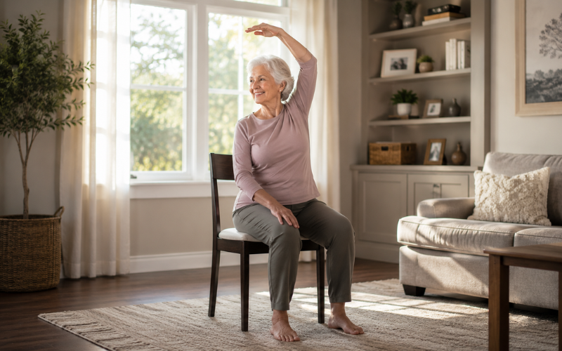 restarting exercise after 60.