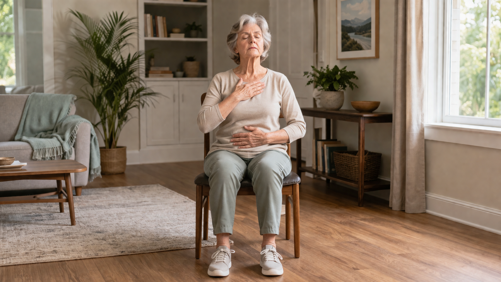 Simple Breathing Exercises for Stress and Anxiety (Senior-Friendly Guide)