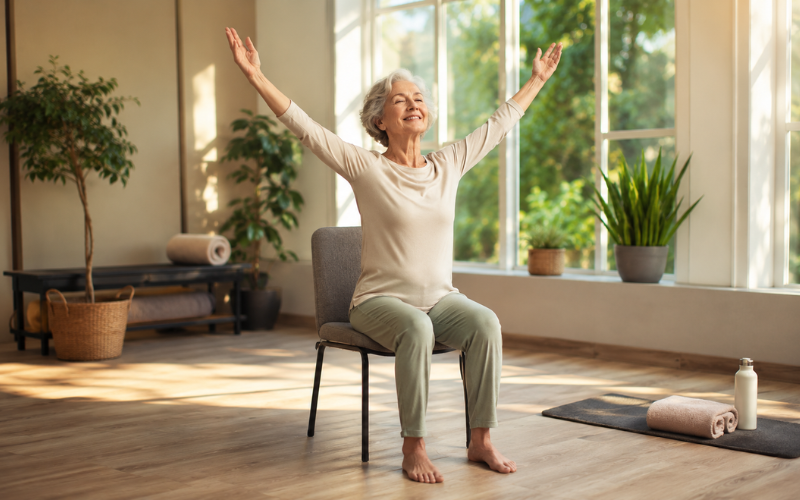 Yoga Breathing Exercises for Seniors: Simple Techniques for Calm, Energy, and Better Health